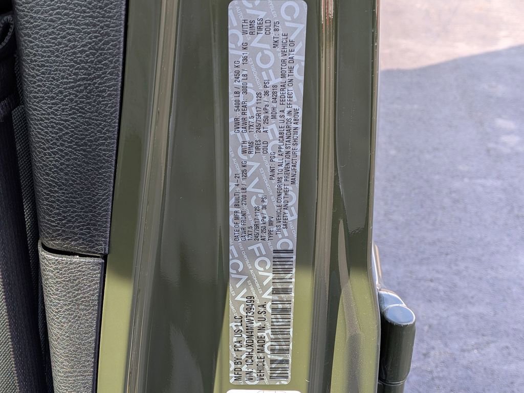 Used 2021 Jeep Wrangler Unlimited Sport image 12