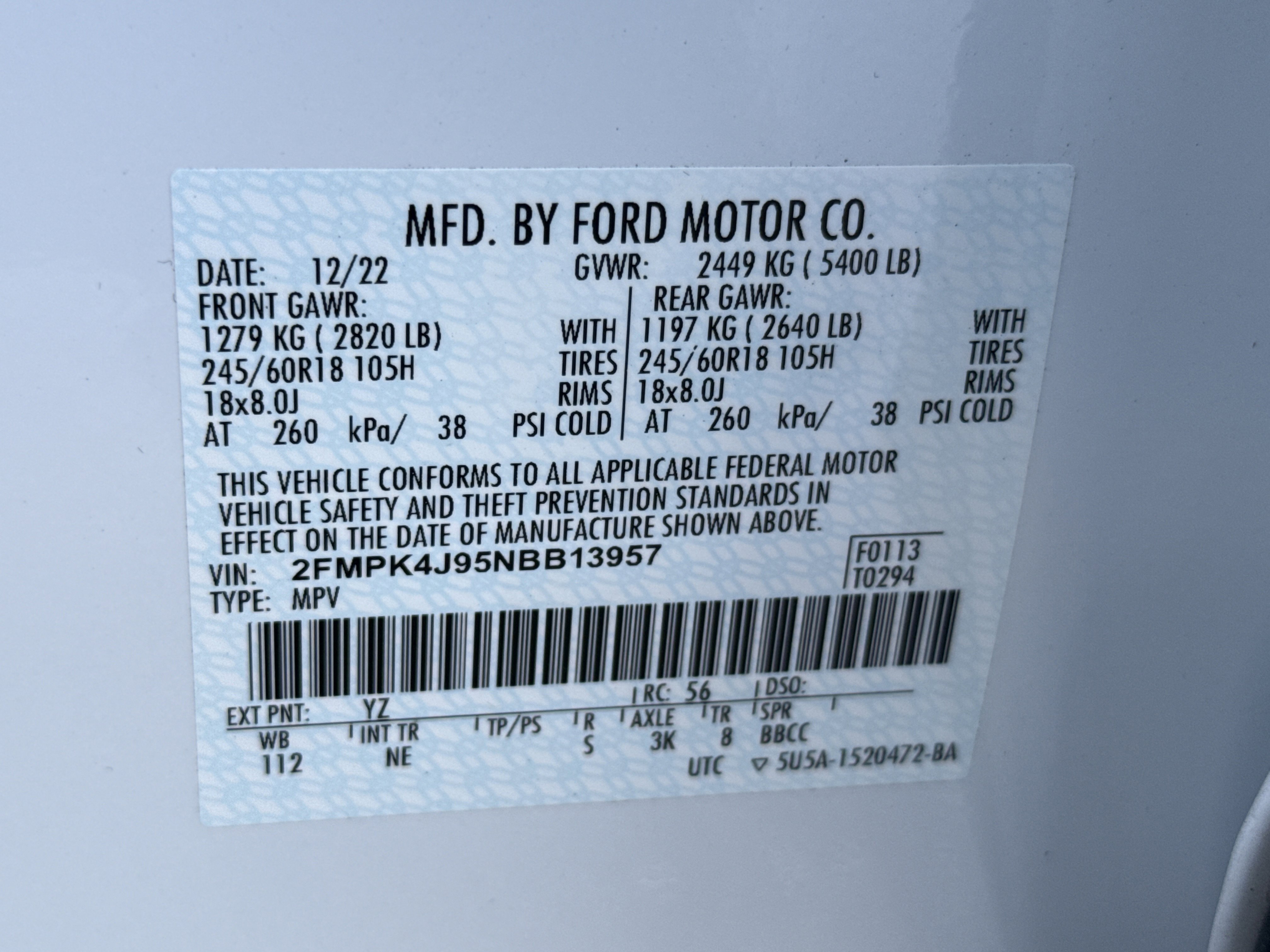 Certified 2022 Ford Edge SEL w/ Sport Appearance Package image 30