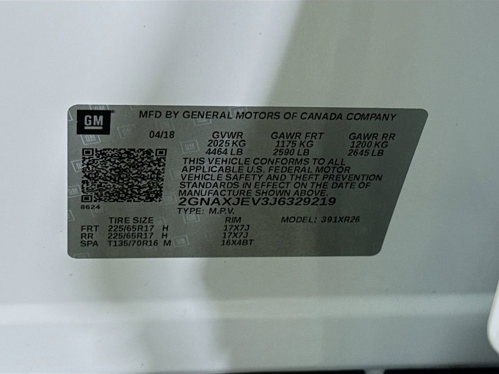 Used 2018 Chevrolet Equinox LT image 33