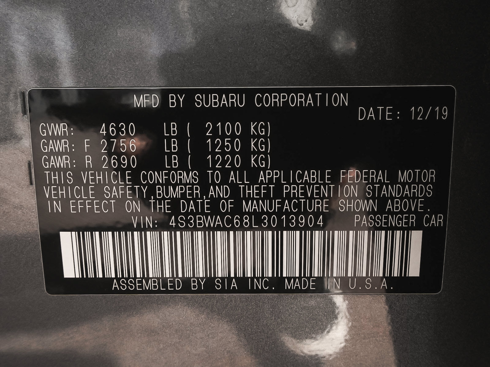 Used 2020 Subaru Legacy Premium w/ Popular Package #1 AWD/4WD image 16