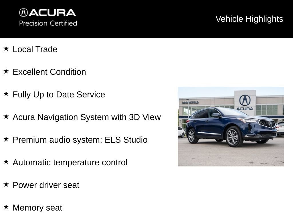 Certified 2023 Acura RDX AWD w/ Technology Package image 5