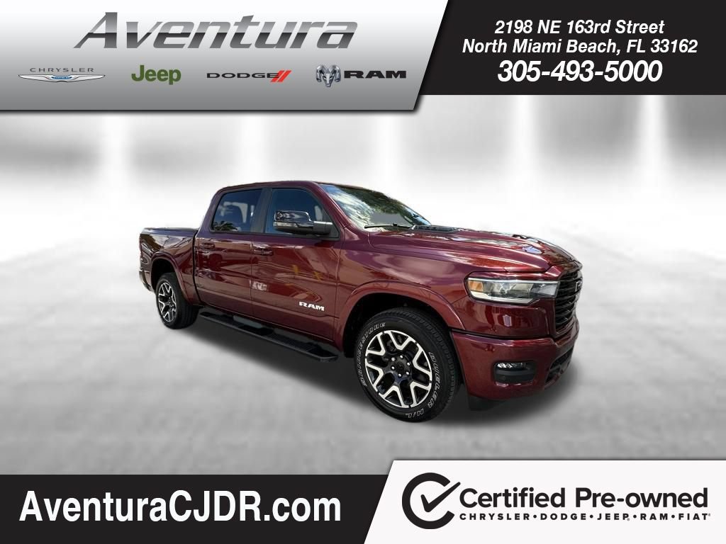 Certified 2025 RAM 1500 Laramie w/ Sport Appearance Package