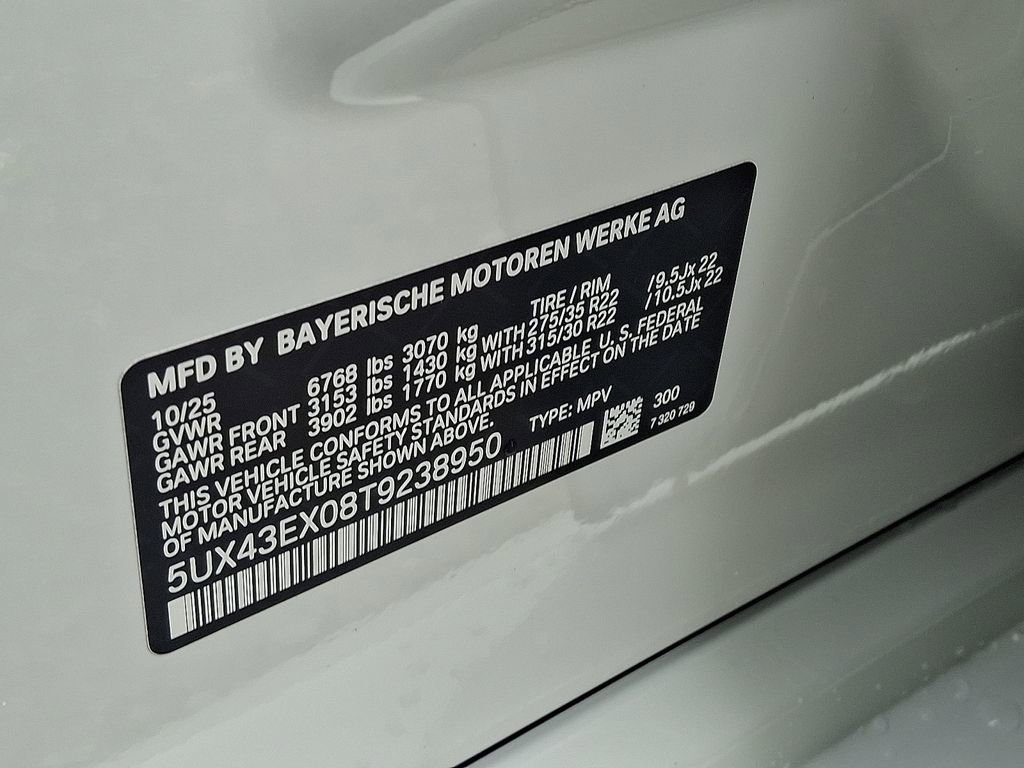 New 2026 BMW X6 M60i w/ Executive Package image 6