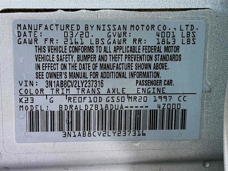 Used 2020 Nissan Sentra SV FWD image 31