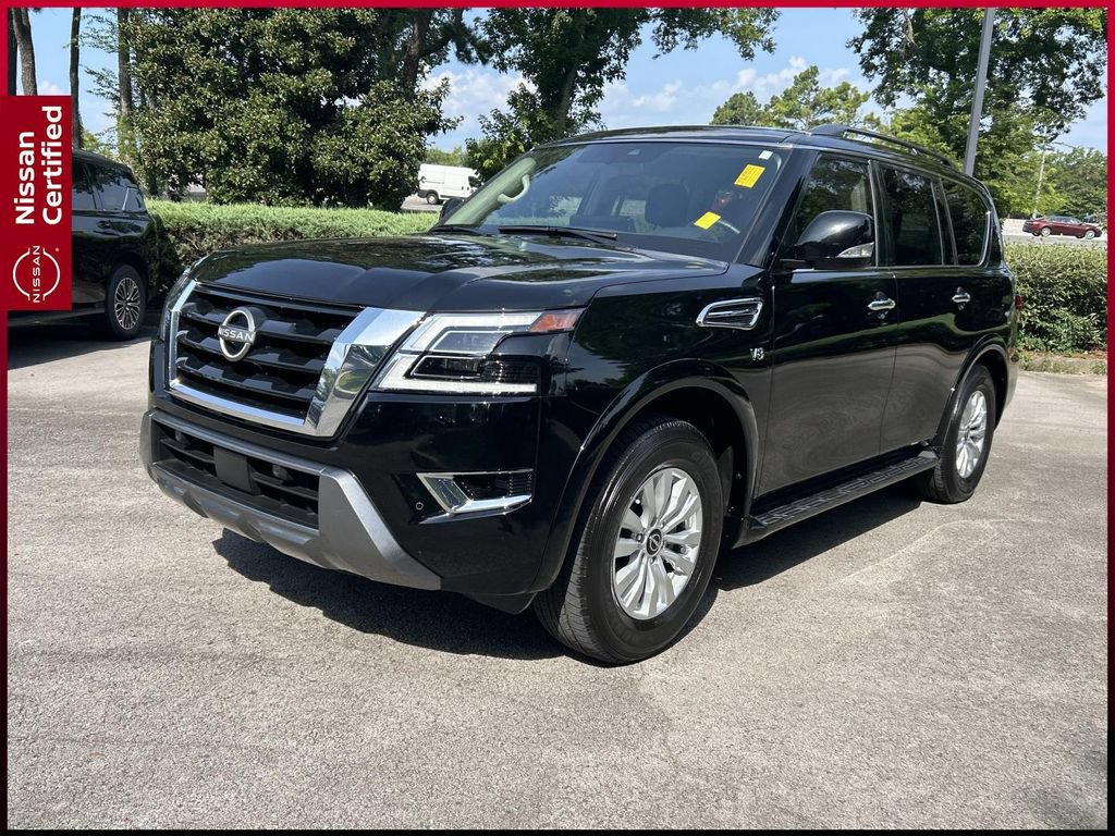 Certified 2022 Nissan Armada SV w/ Cargo Package RWD image 3
