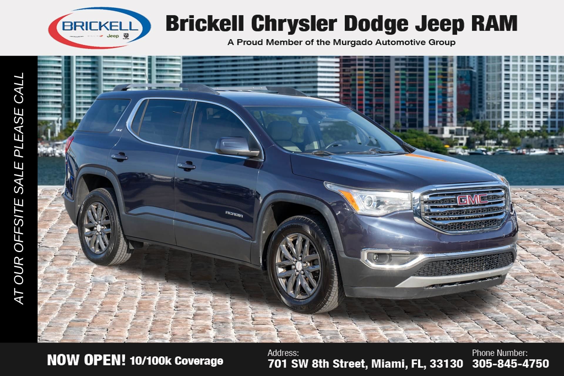 Used 2018 GMC Acadia SLT image 3