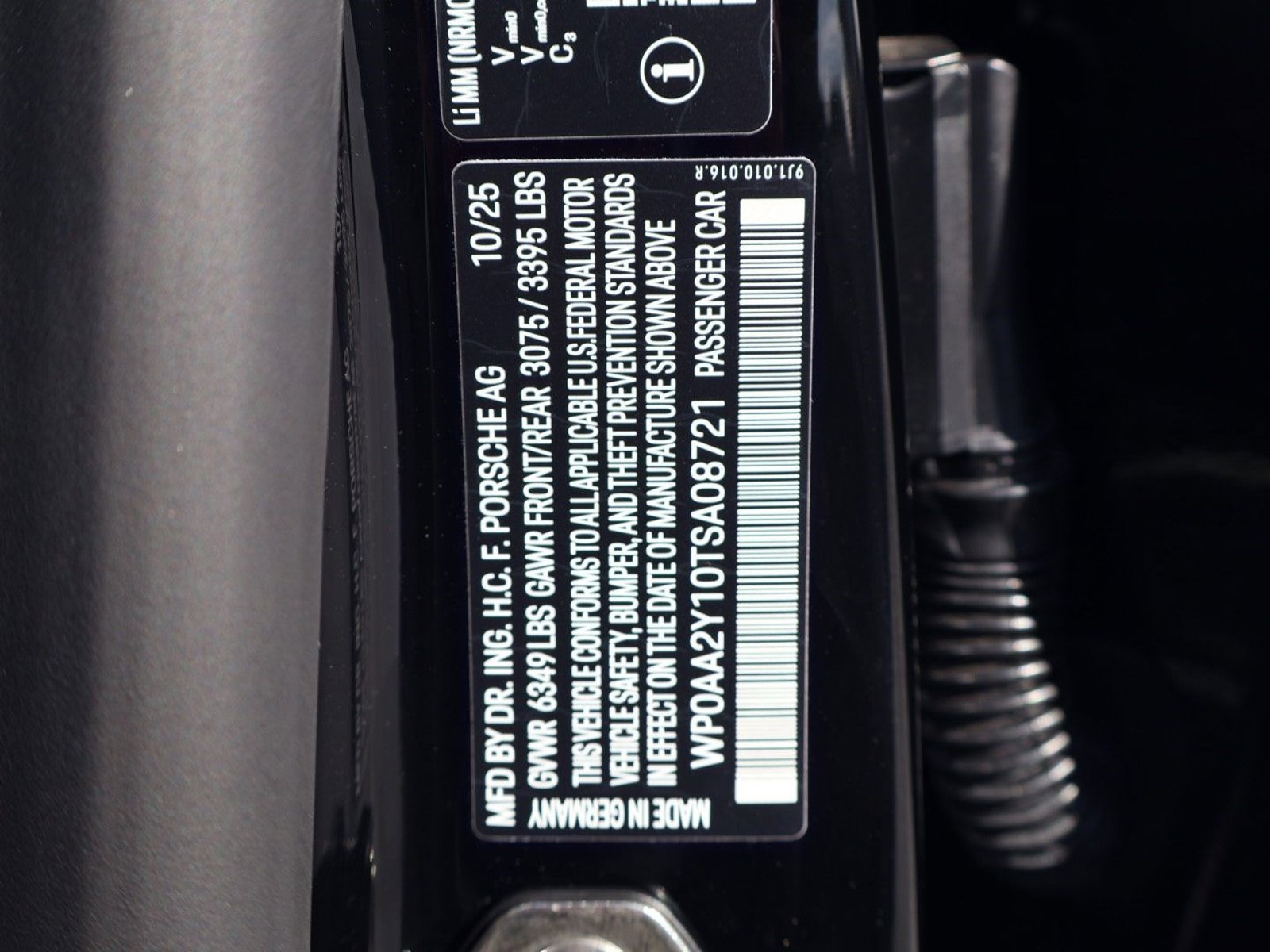 New 2026 Porsche Taycan AWD/4WD image 28