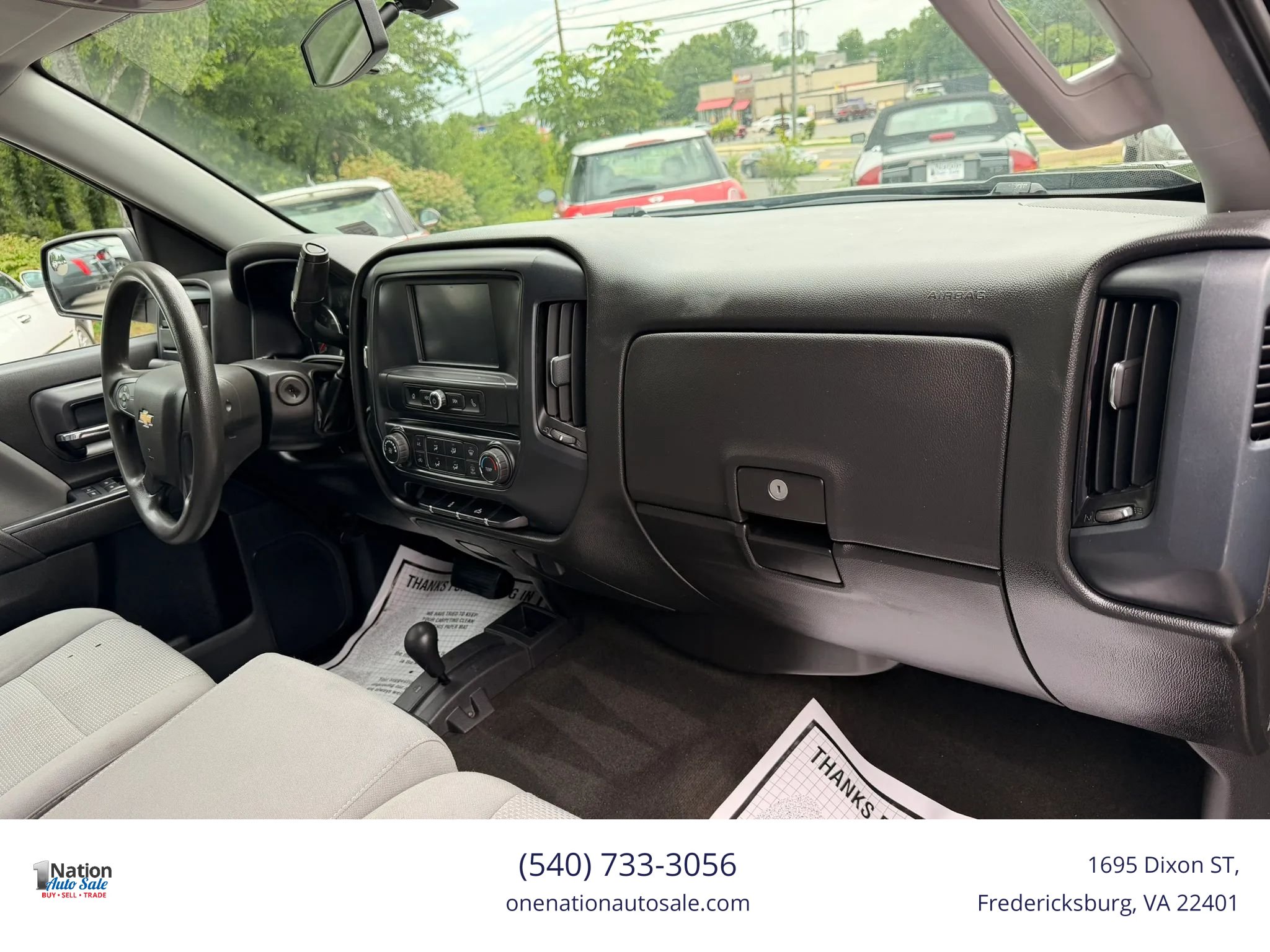 Used 2017 Chevrolet Silverado 1500 Custom w/ Custom Convenience Package AWD/4WD image 15
