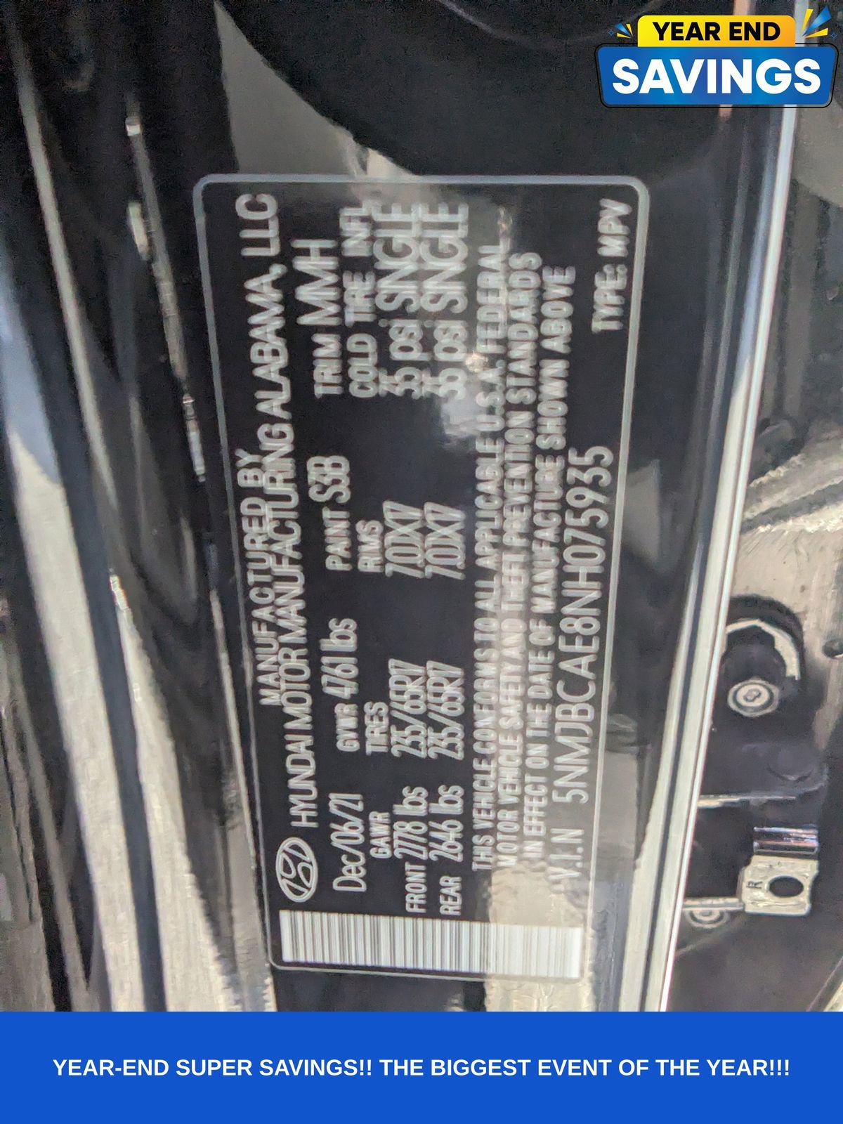 Used 2022 Hyundai Tucson SEL w/ Cargo Package image 21