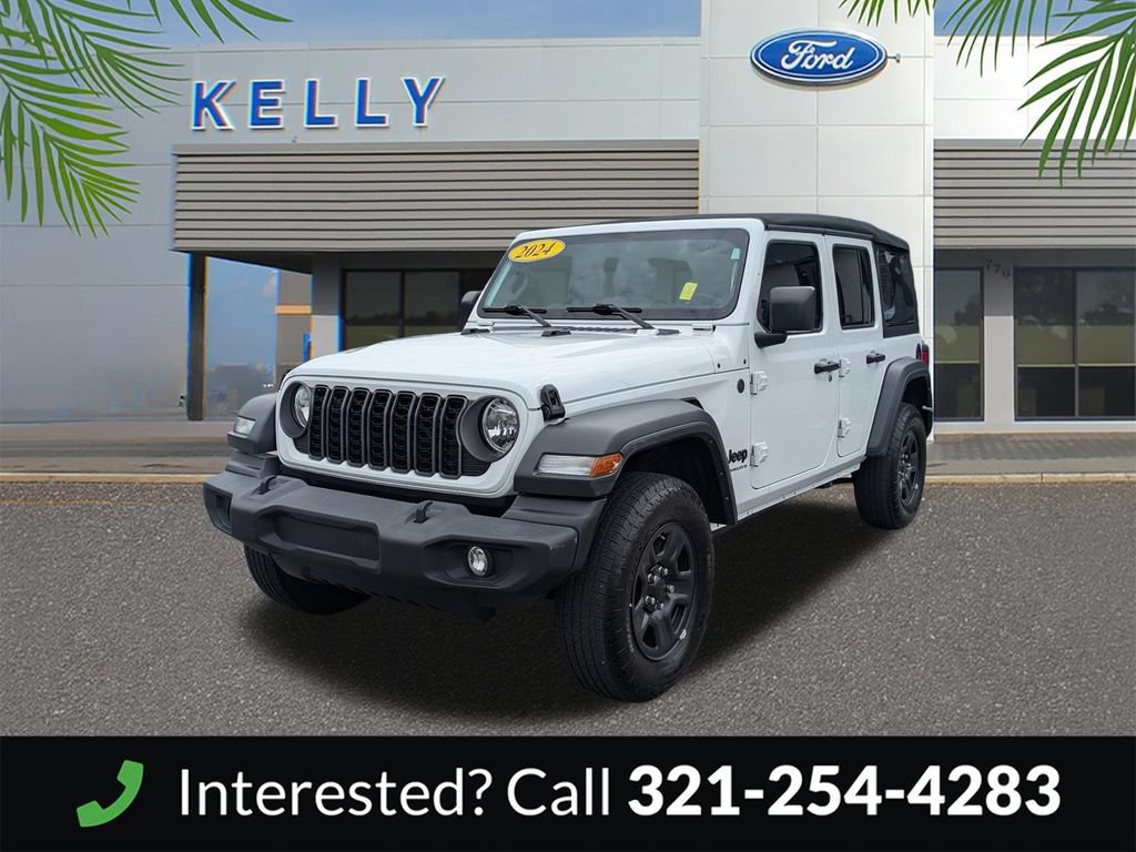 Used 2024 Jeep Wrangler Unlimited Sport AWD/4WD image 2