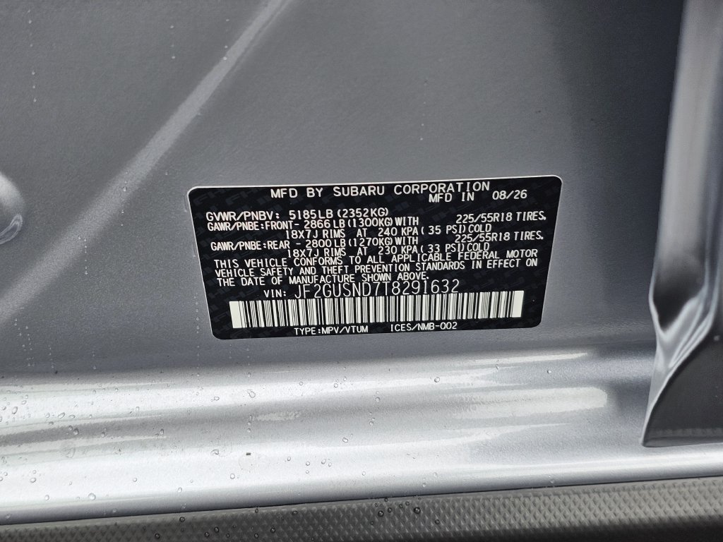 New 2026 Subaru Crosstrek 2.5i Limited AWD/4WD image 30