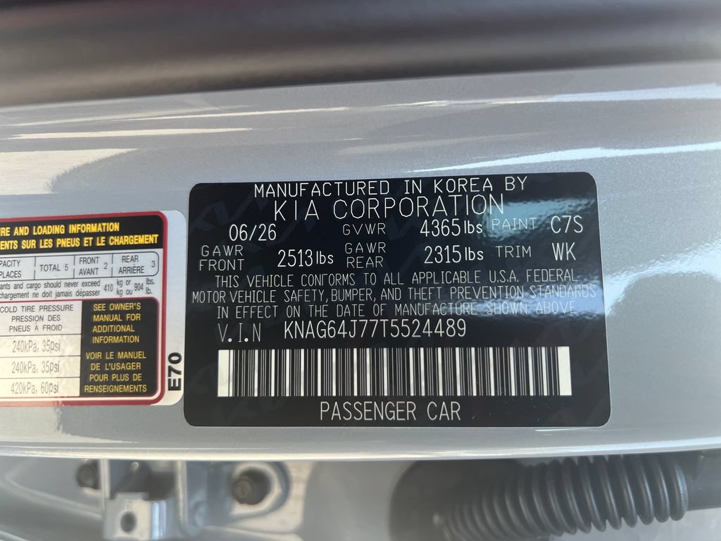 New 2026 Kia K5 GT-Line w/ GT-Line Premium Package FWD image 26
