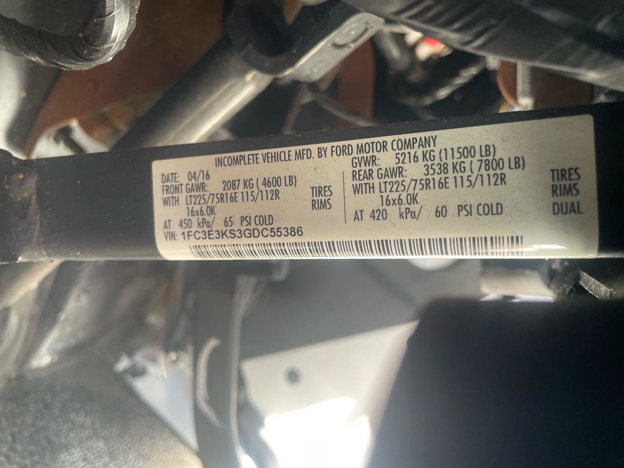 Used 2016 Ford E-350 and Econoline 350 Super Duty w/ A/C Prep Package RWD image 37
