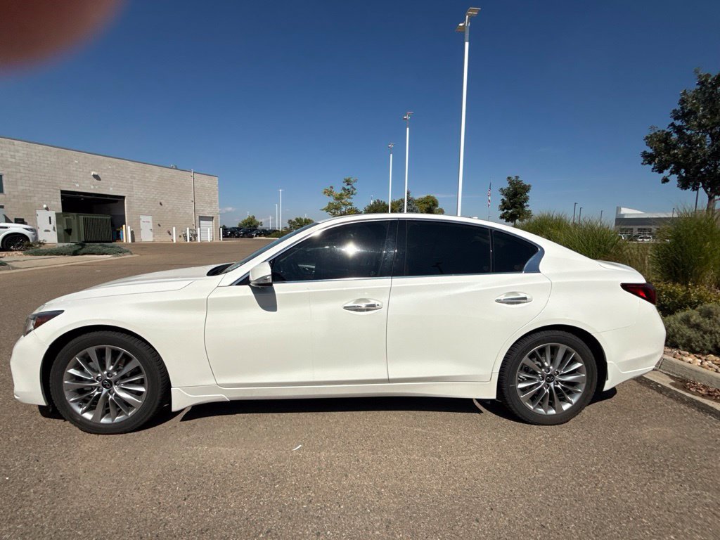 Used 2023 INFINITI Q50 Luxe w/ Cargo Package AWD/4WD image 4