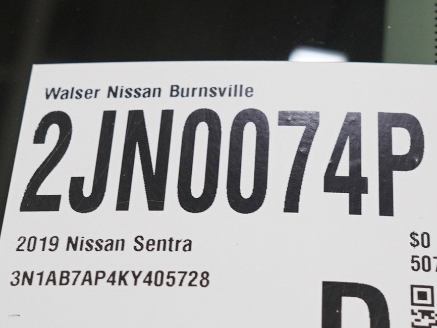 Used 2019 Nissan Sentra SV FWD image 29