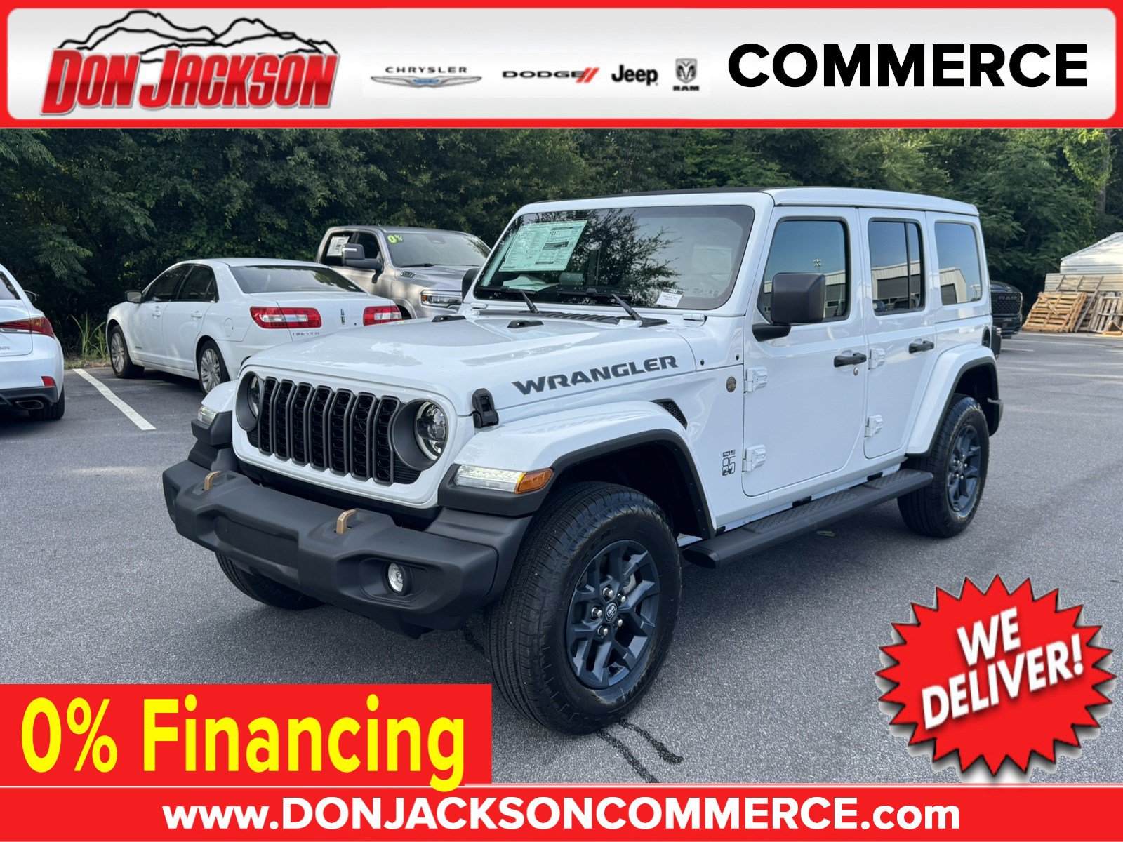 New 2026 Jeep Wrangler Unlimited Sport
