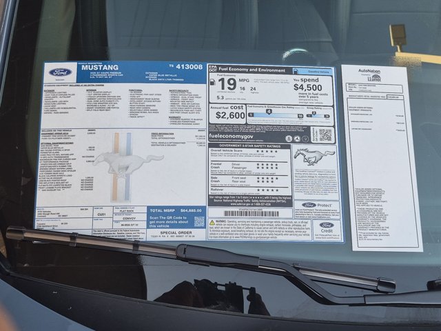 New 2026 Ford Mustang GT Premium w/ GT Performance Package RWD image 17