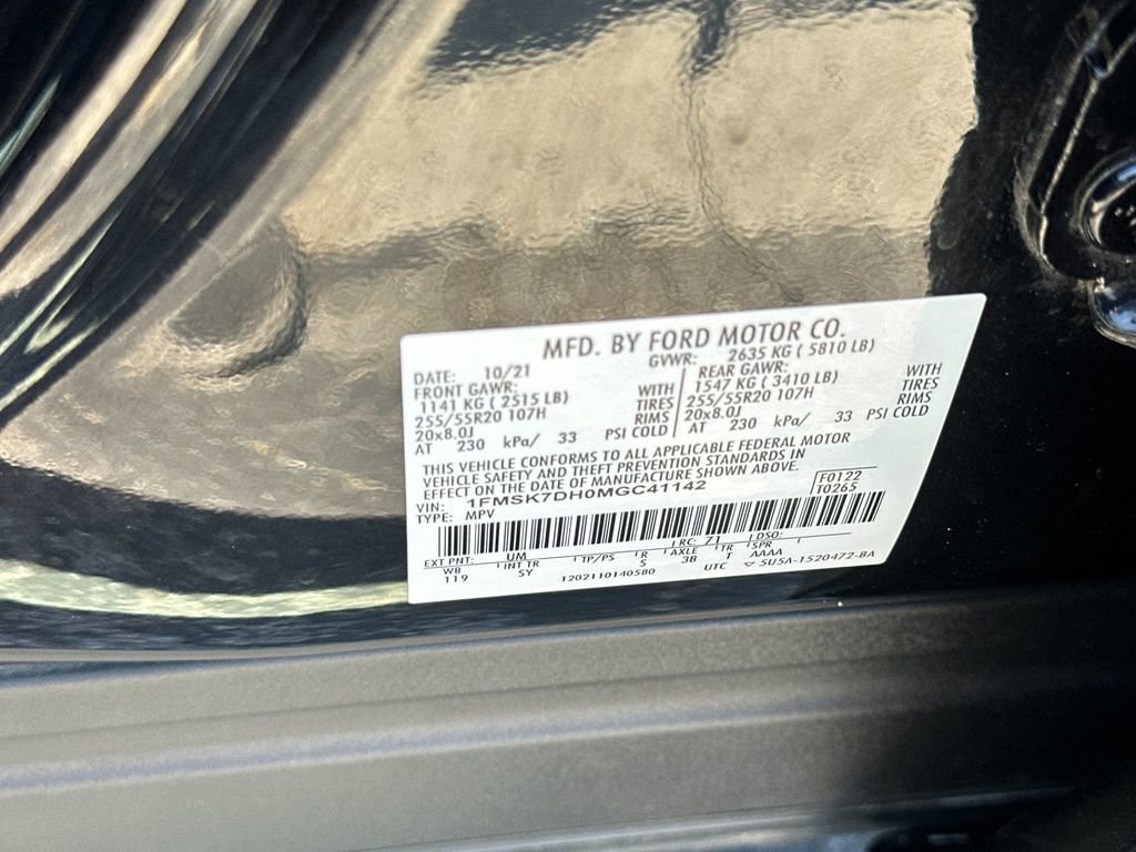 Certified 2021 Ford Explorer XLT w/ Equipment Group 202A RWD image 29