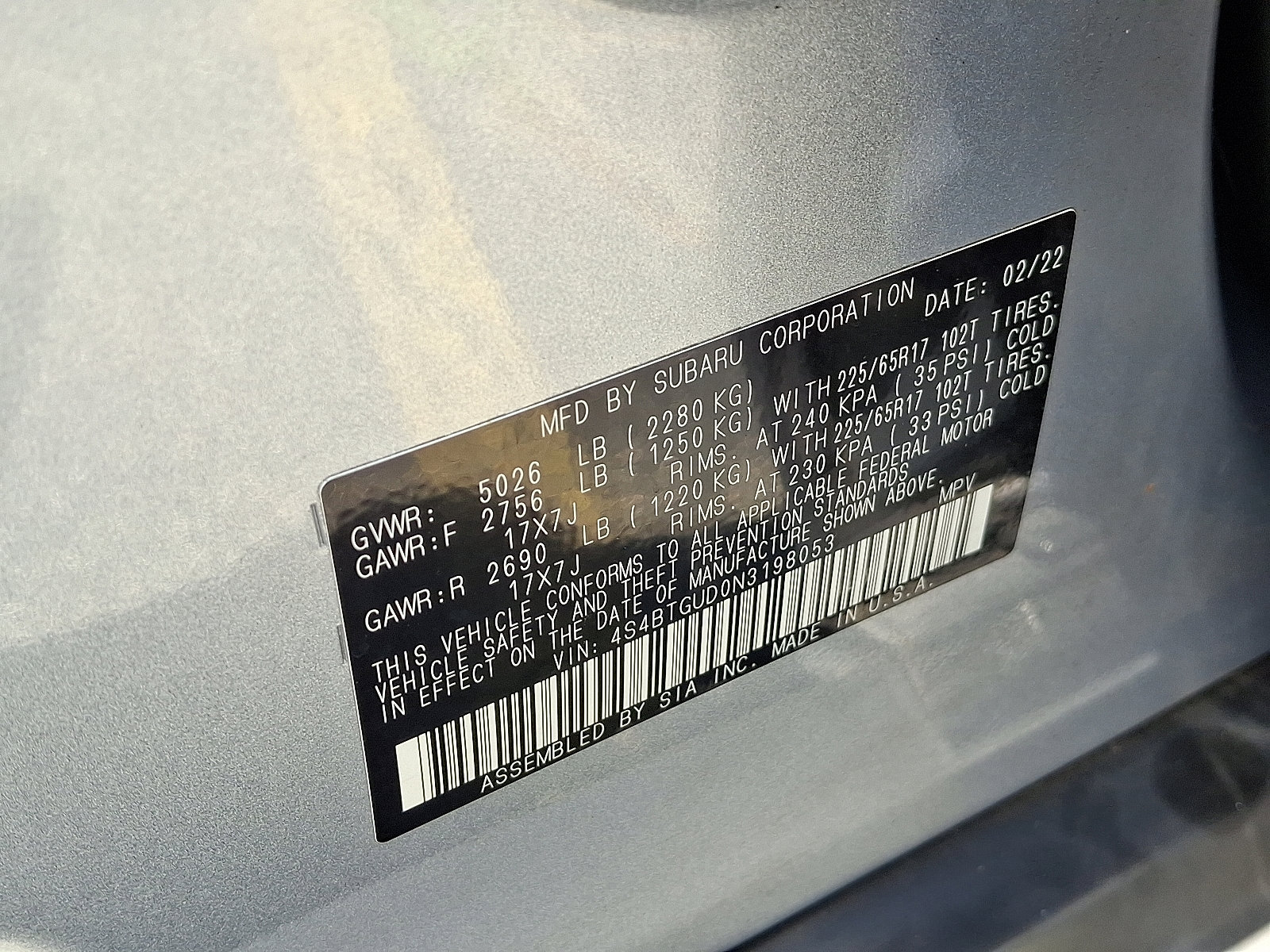 Used 2022 Subaru Outback Wilderness image 27