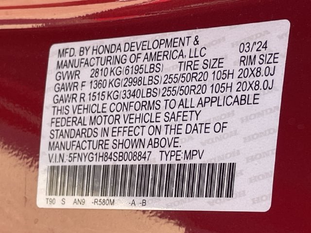 Used 2025 Honda Pilot Elite image 33