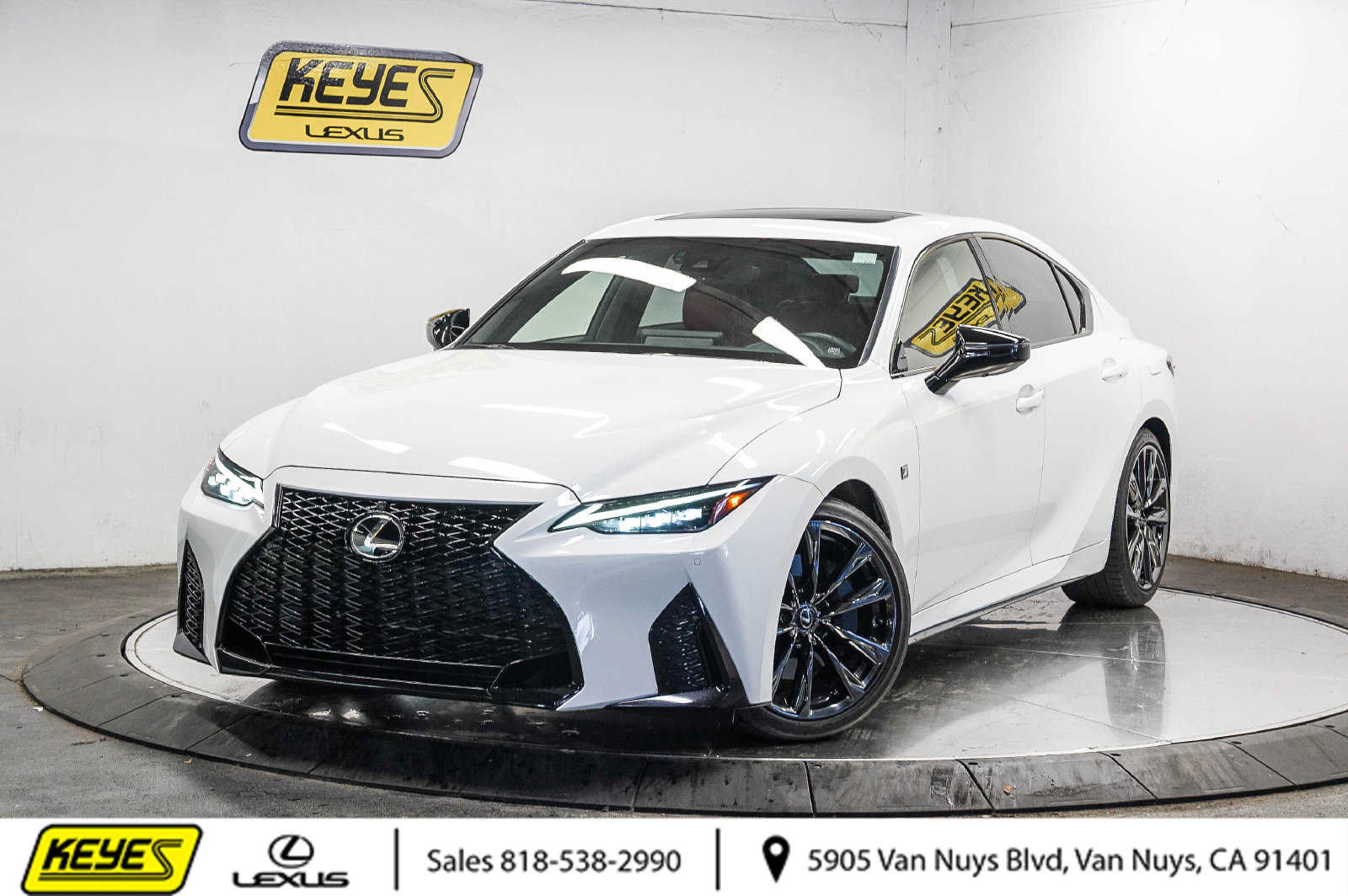 Used 2025 Lexus IS 350 F Sport w/ Navigation Package