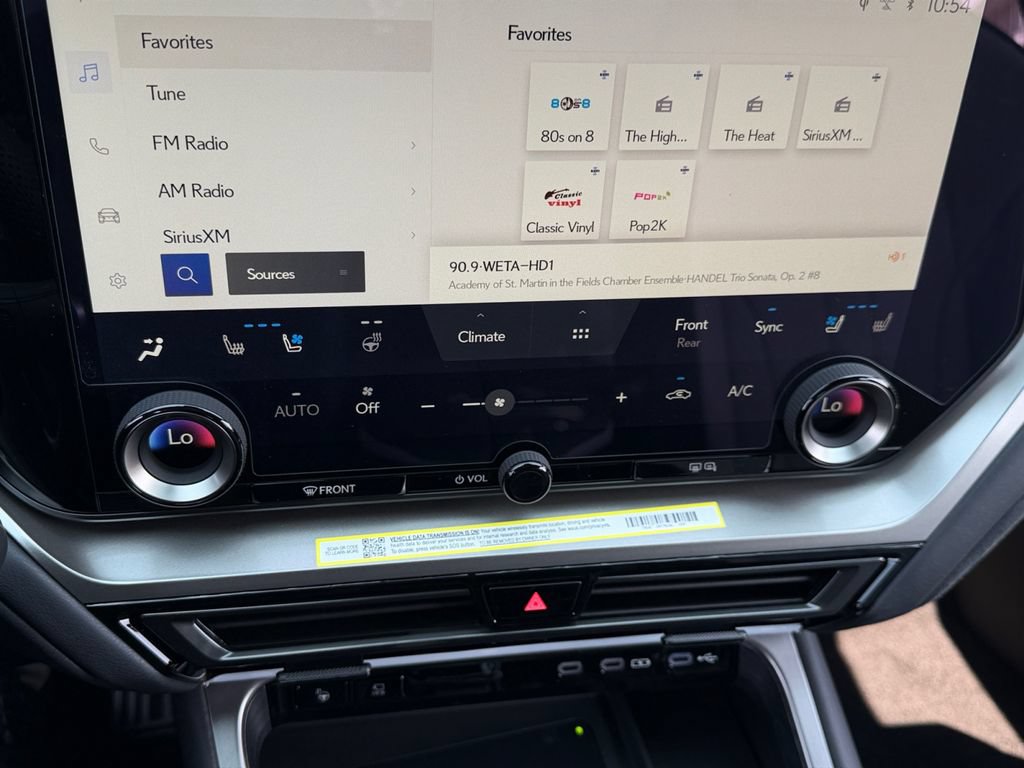 New 2026 Lexus TX 500h AWD image 20