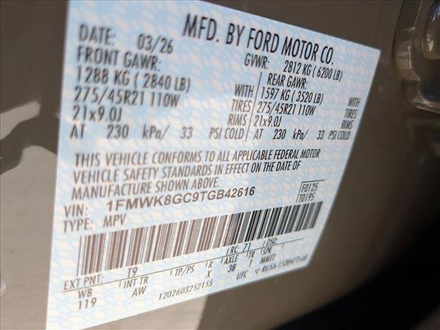New 2026 Ford Explorer ST w/ Sun And Sound Package AWD/4WD image 17