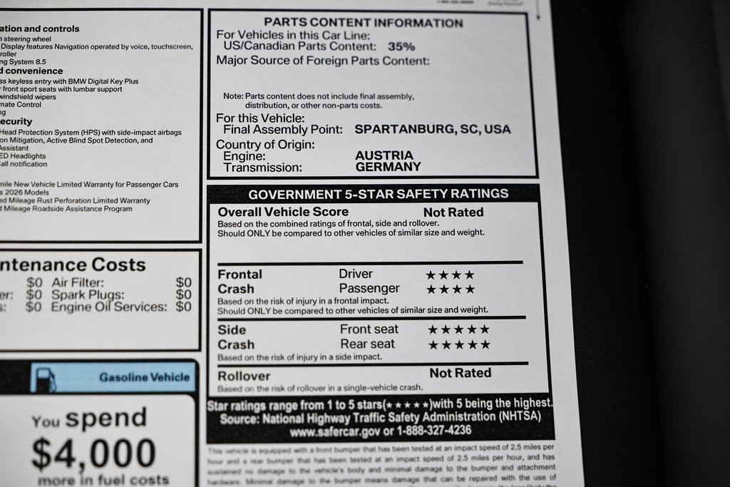 New 2026 BMW X5 xDrive40i w/ M Sport Package image 41