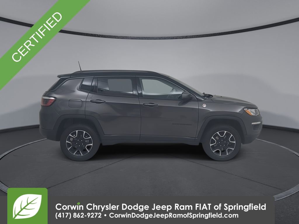 Certified 2020 Jeep Compass Trailhawk w/ Cold Weather Group image 17