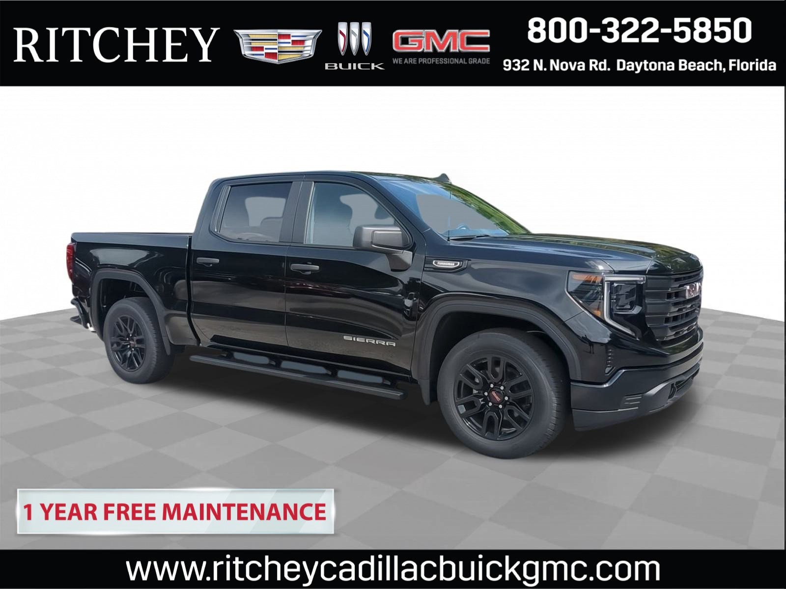 New 2025 GMC Sierra 1500 Pro w/ Graphite Edition