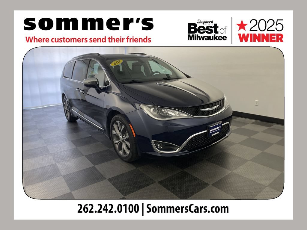 Used 2018 Chrysler Pacifica Limited w/ Tire & Wheel Group FWD 360° Tour