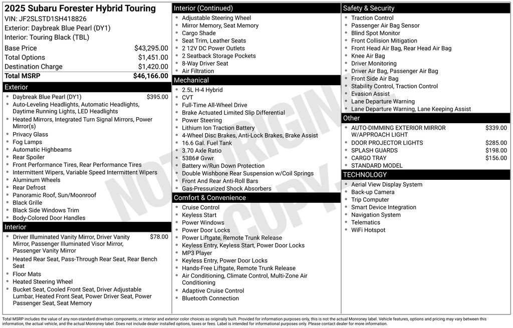 Used 2025 Subaru Forester Touring image 26
