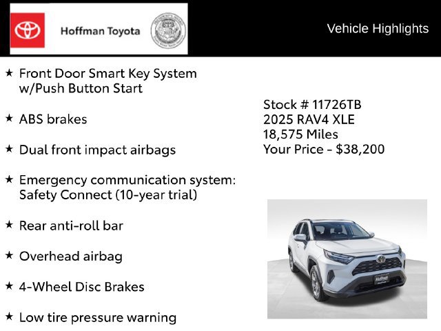 Certified 2025 Toyota RAV4 XLE w/ Convenience Package AWD/4WD image 29