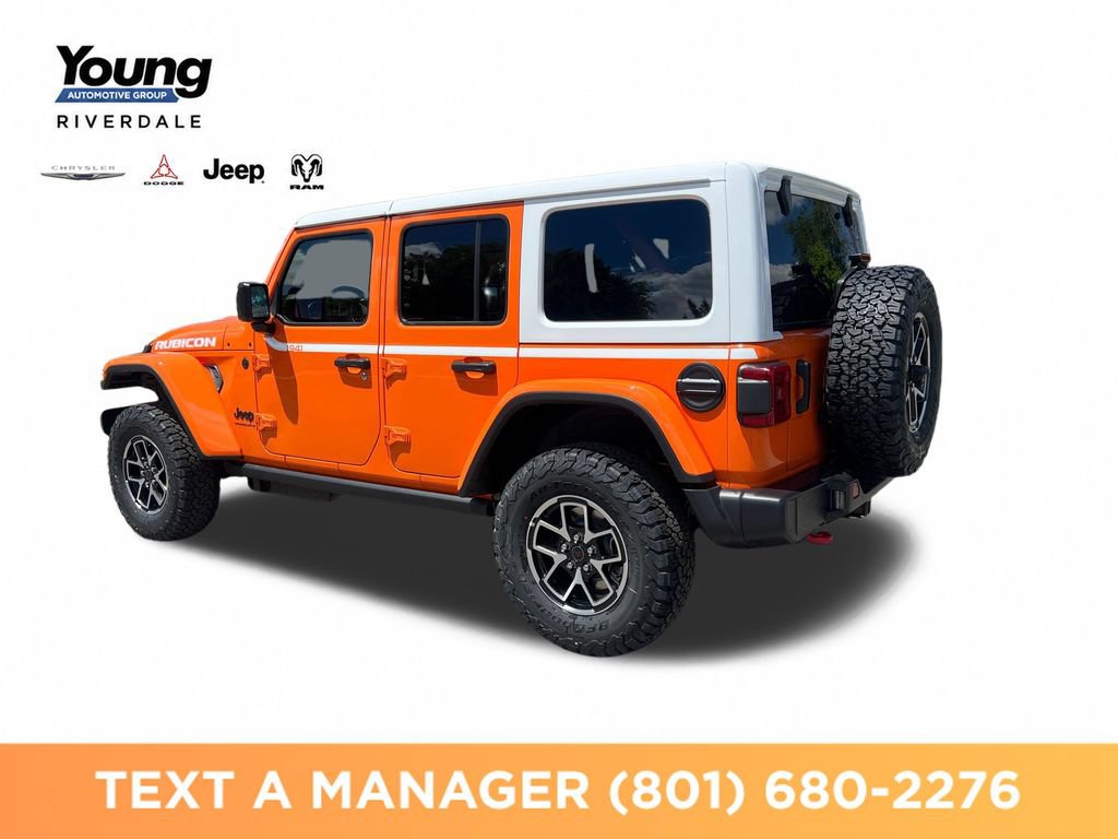 New 2026 Jeep Wrangler Unlimited Rubicon w/ Whitecap Package AWD/4WD image 3