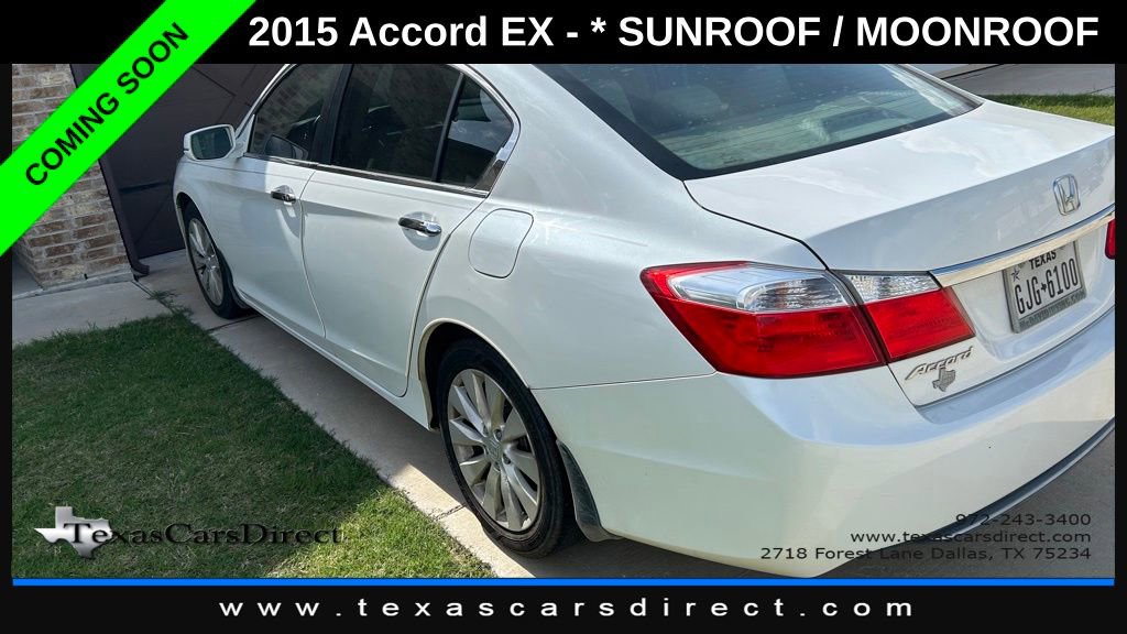 Used 2015 Honda Accord EX image 3