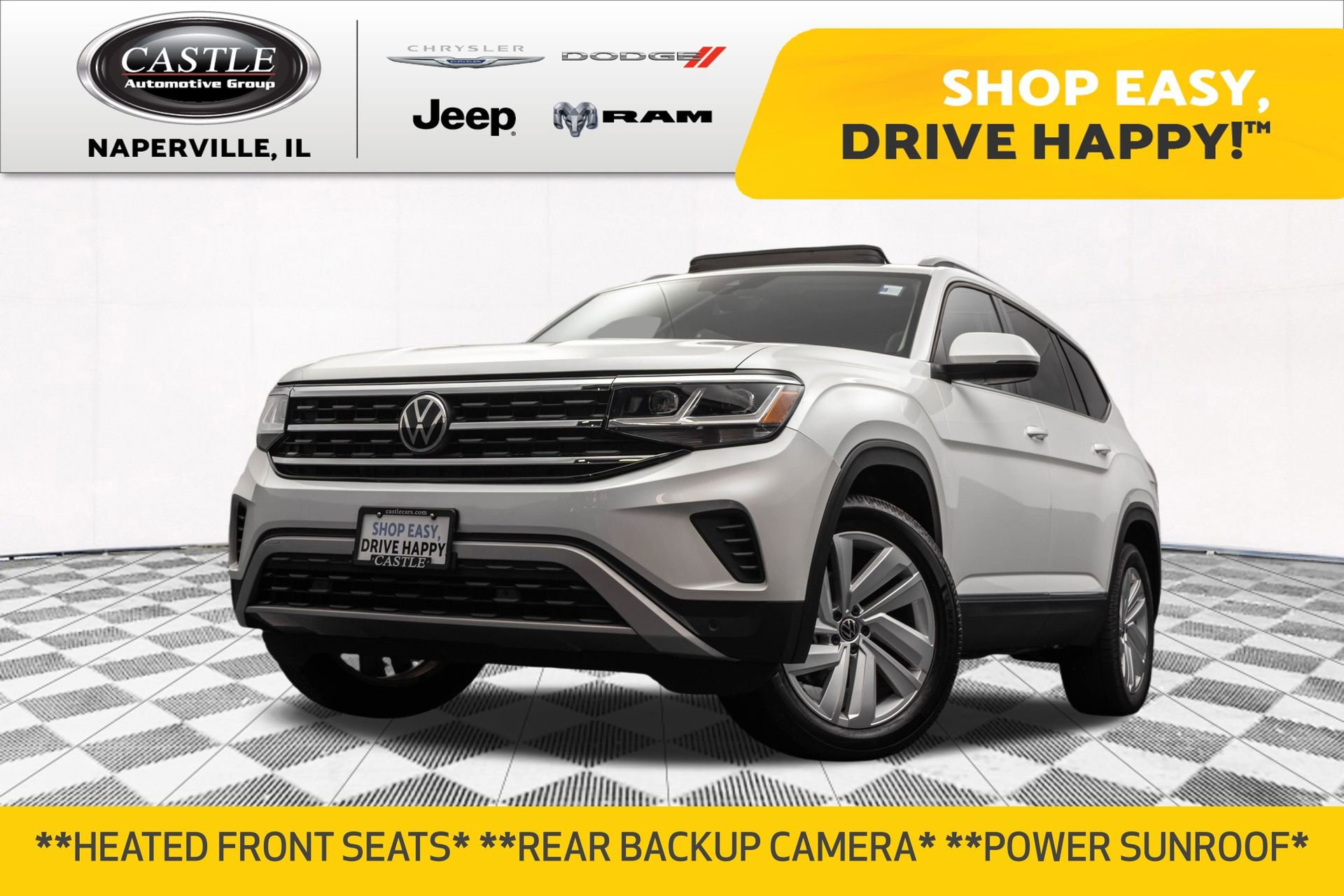Used 2021 Volkswagen Atlas SEL