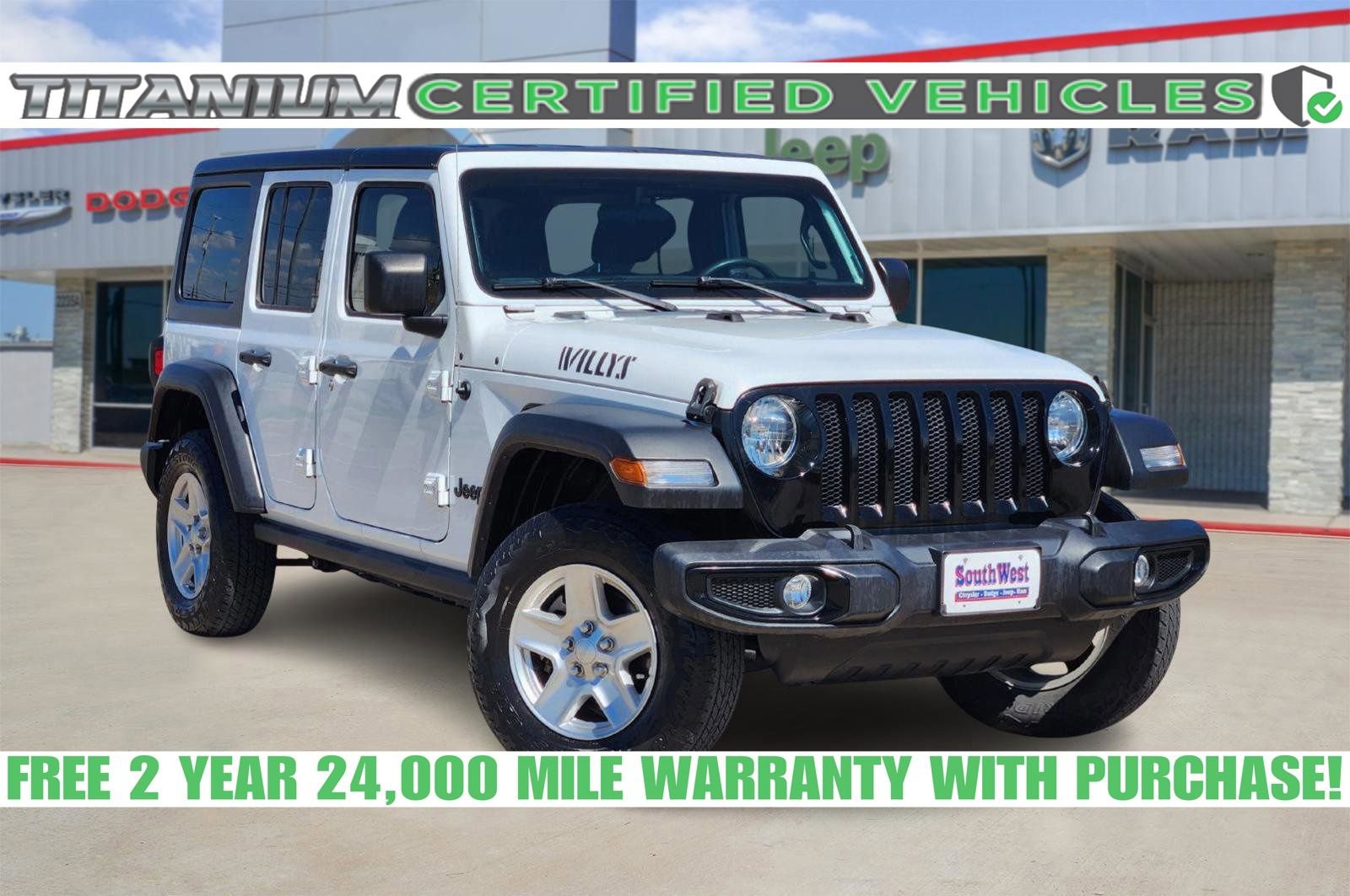 Used 2022 Jeep Wrangler Unlimited Sport