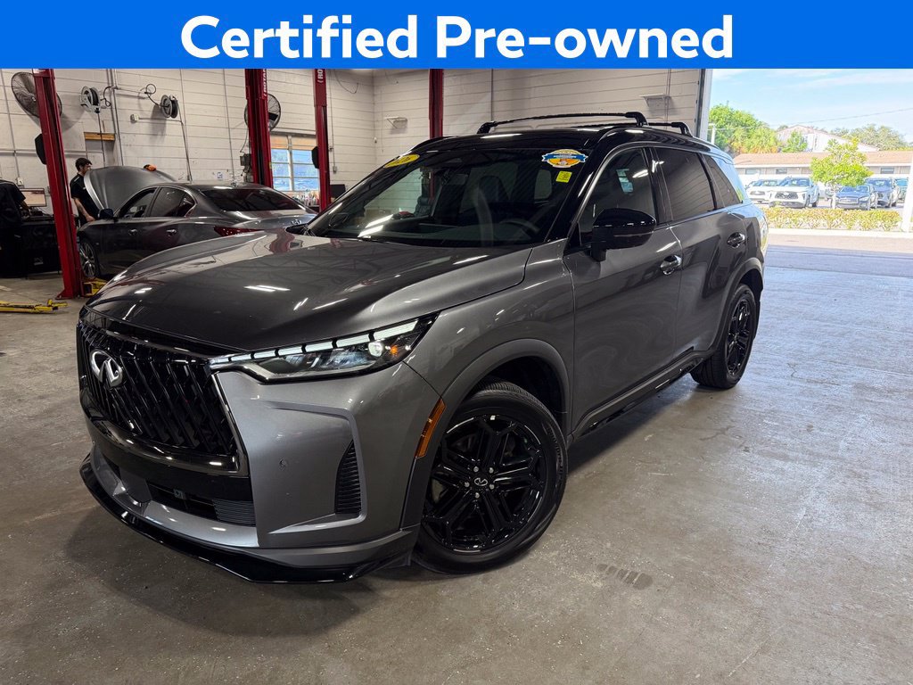 Certified 2026 INFINITI QX60 Sport w/ Dark Cargo Package AWD/4WD image 1