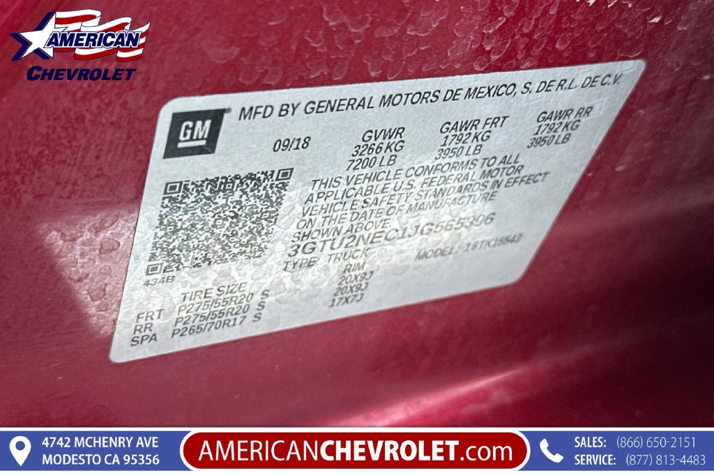 Used 2018 GMC Sierra 1500 SLT AWD/4WD image 40