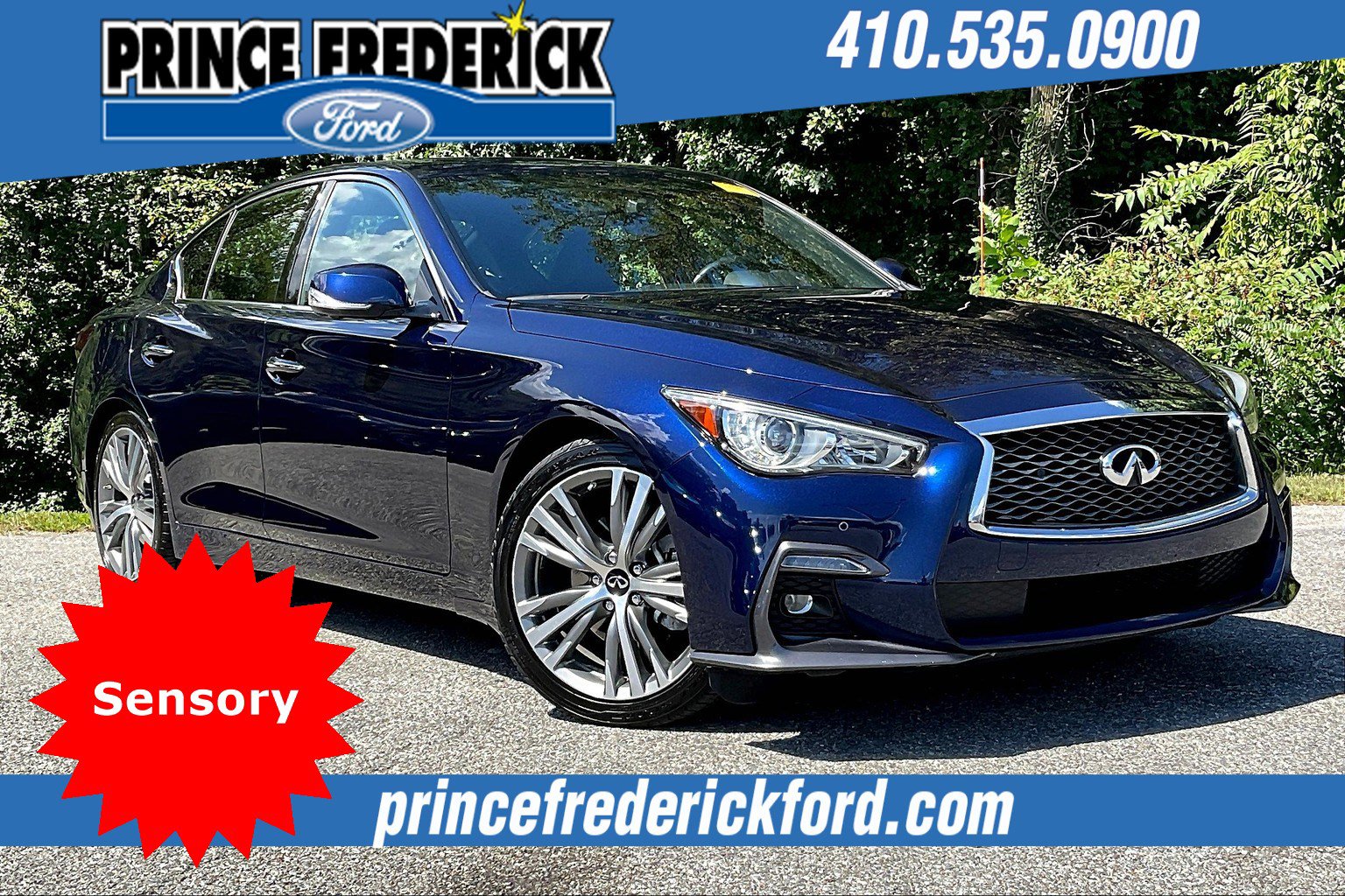 Used 2021 INFINITI Q50 Sensory w/ Cargo Package