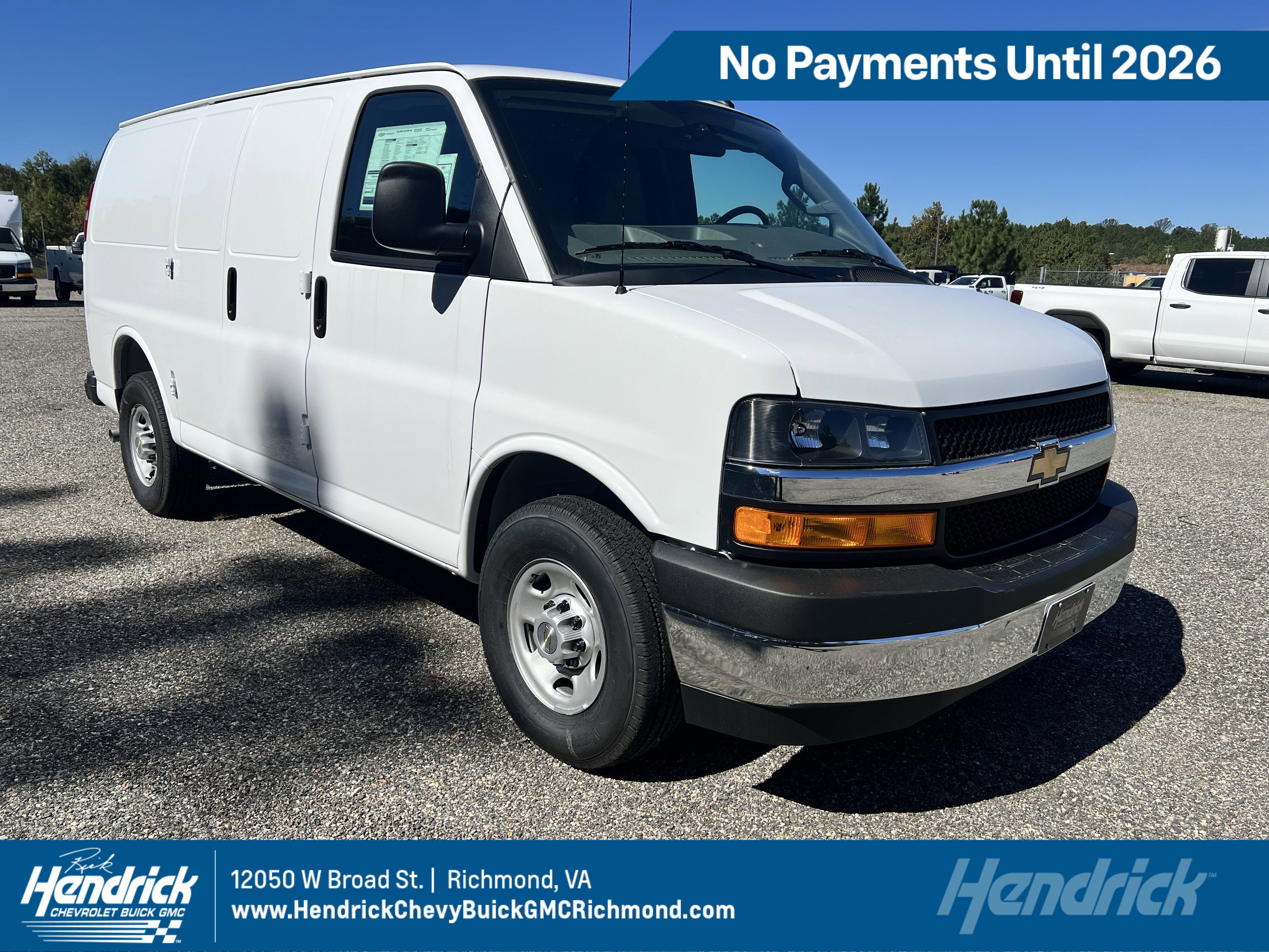 New 2025 Chevrolet Express 3500 w/ Driver Convenience Package