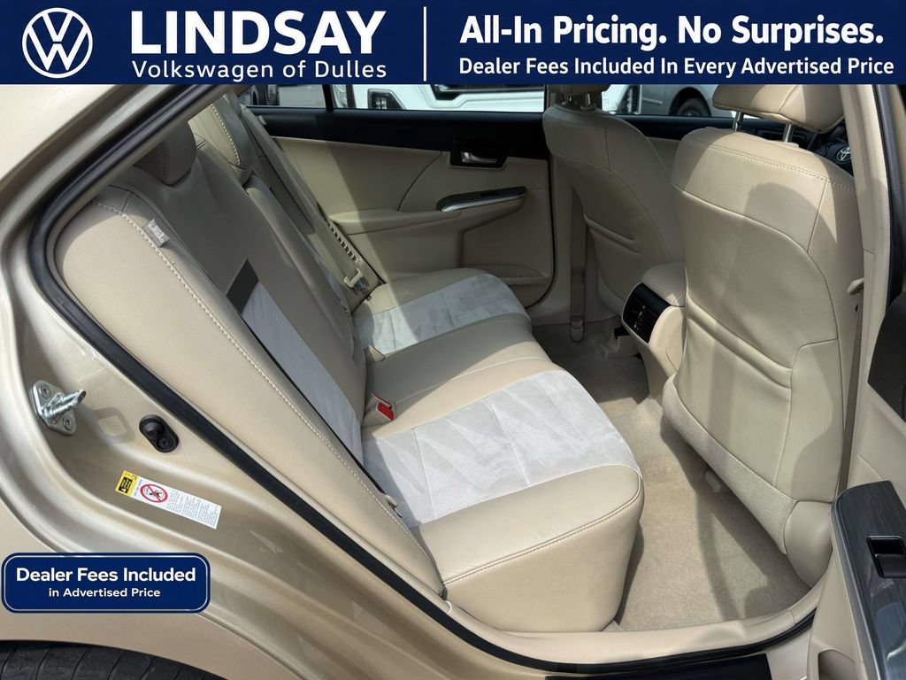 Used 2012 Toyota Camry XLE w/ Leather Pkg FWD image 14