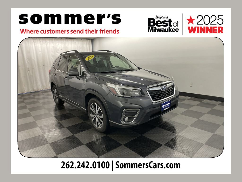 Used 2021 Subaru Forester Limited w/ Popular Package #3 AWD/4WD image 1