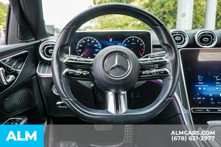 Used 2022 Mercedes-Benz C 300 Sedan w/ AMG Line w/ Night Package image 27