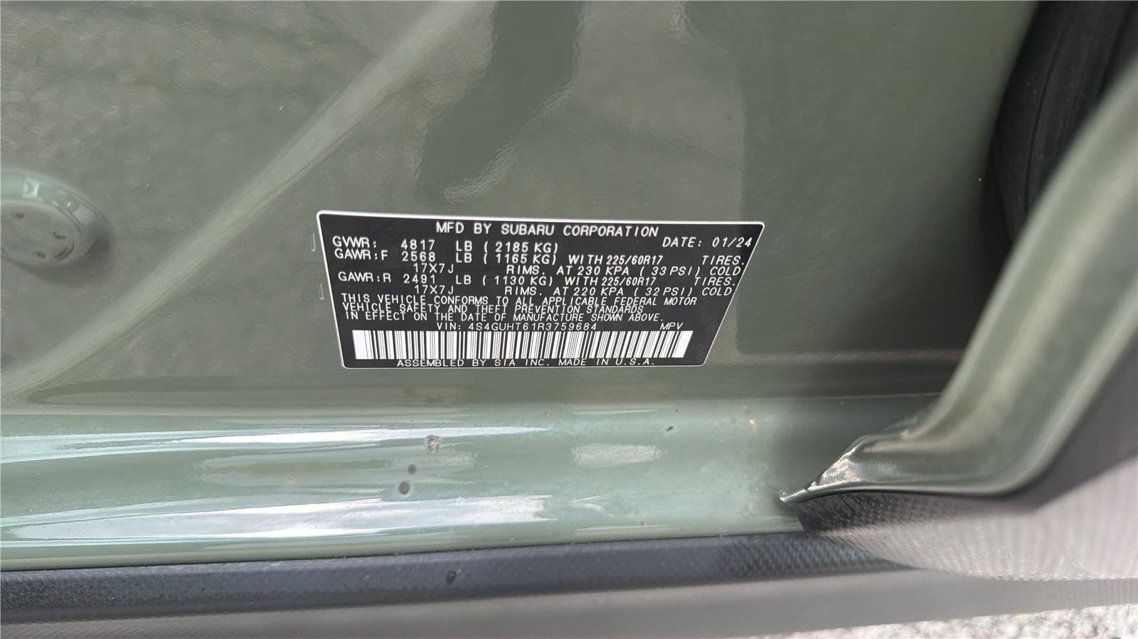Used 2024 Subaru Crosstrek 2.5i Wilderness AWD/4WD image 26