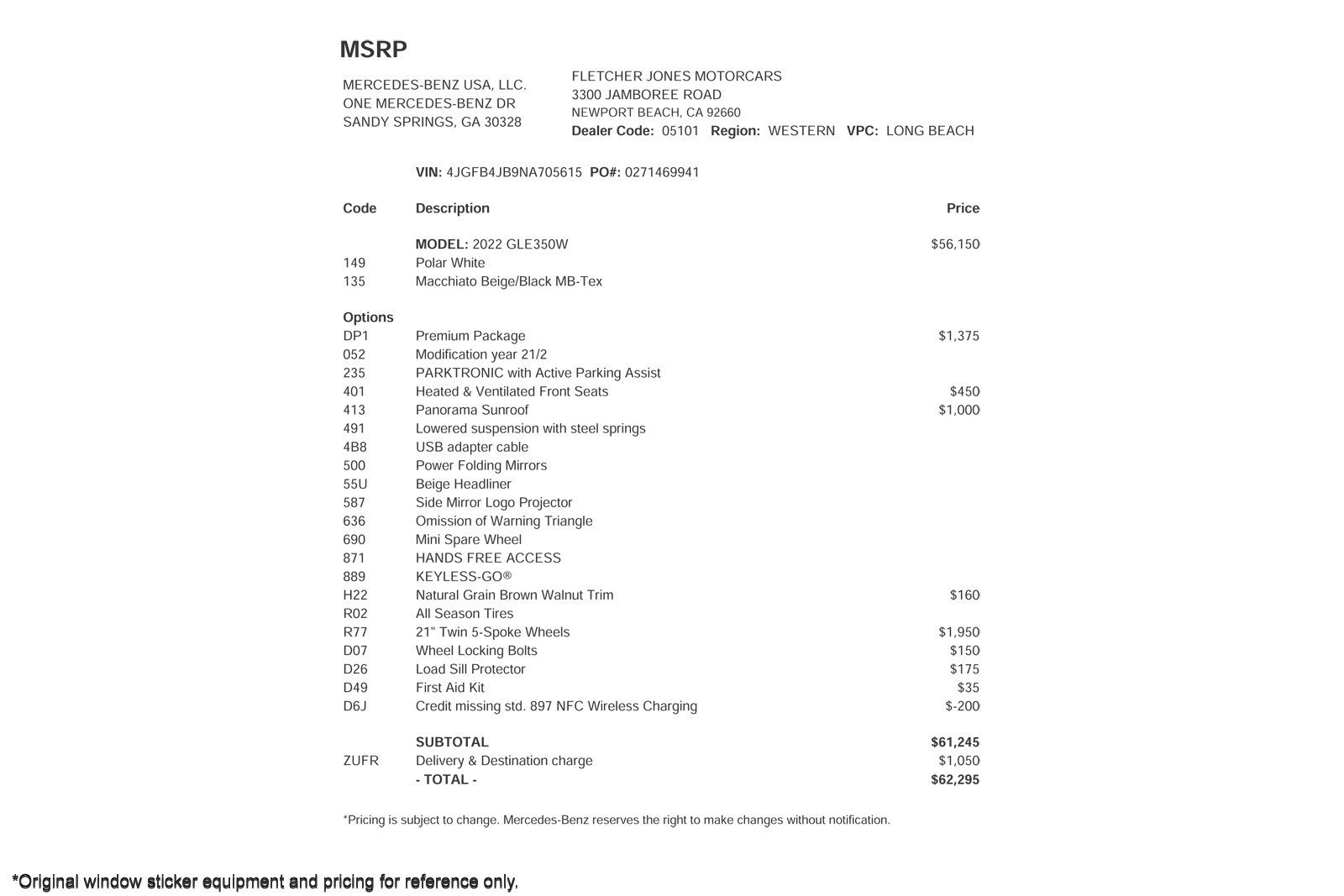 Used 2022 Mercedes-Benz GLE 350 image 3