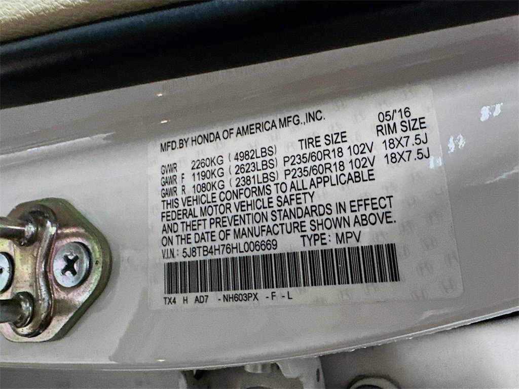 Used 2017 Acura RDX AWD w/ Advance Package image 31