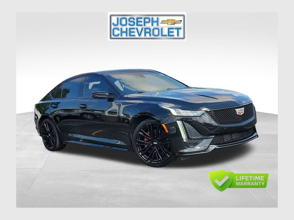Used 2022 Cadillac CT5 Sport w/ LPO, ONYX Package AWD/4WD image 1