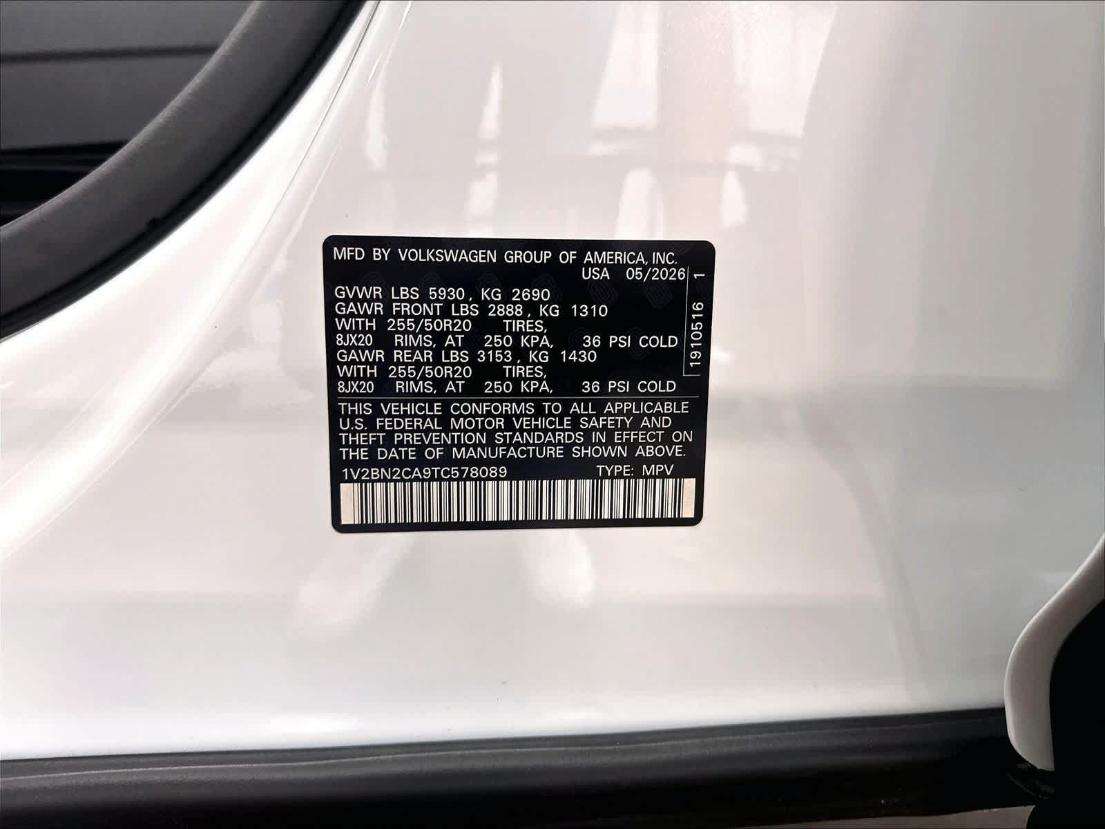 New 2026 Volkswagen Atlas SEL AWD/4WD image 8