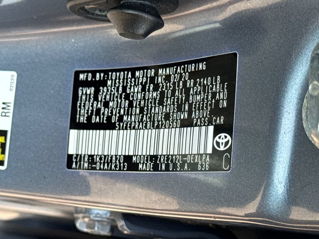 Used 2020 Toyota Corolla LE FWD image 44